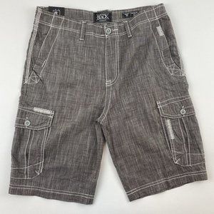 Buckle Black BKE Cargo Shorts Standard Fit Breck Brown, Men's Size 30 / 22